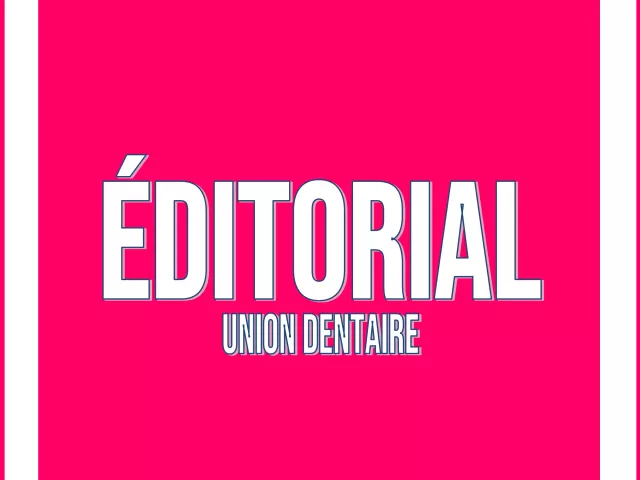 Edito : Je prends acte