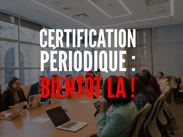 Certification périodique des professionnels de santé : Ordonnance publiée !