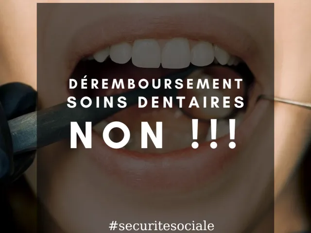 L'Union Dentaire critique la mesure prise de baisser les remboursements de soins bucco-dentaires et appelle le  Président de la République à investir plus dans les soins dentaires des Français