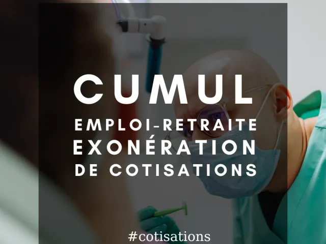 L'UD redemande l'exonération de cotisations pour les chirurgiens-dentistes en cumul emploi-retraite