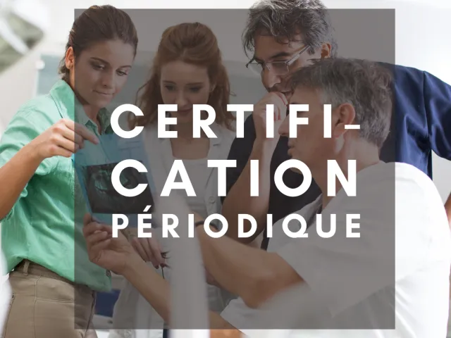 Certification périodique : on attend quoi ? 